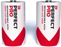 PerfectPro B-D2 Piles rechargeables D-Cell 7000mAh 2 pièces