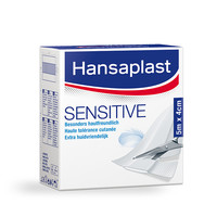 Hansaplast Sensitive Wundschnellverband weiß Bsn 5 m x 6 cm (1 Stück), Detailansicht