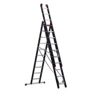 Multi-purpose ladder, aluminium coated