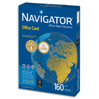 NAVIGATOR Ramette 250 feuilles papier extra Blanc Navigator Office Card A4 160G CIE 169