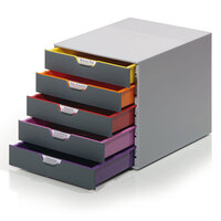 Schubladenbox Durable Varicolor 5 7605