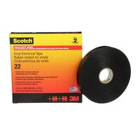 Scotch® 22 Vinyl Elektro-Isolierband, Schwarz, 12 mm x 33 m, 0,25 mm