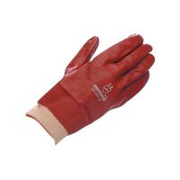 PVC knitwrist gloves and gauntlets - knitwrist gloves