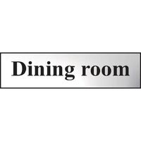 Dining room sign