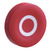 Tastenschild, rot, Beschriftung O für runden Drucktaster Ø22
