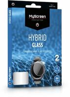 MyScreen Xiaomi Amazfit Pace rugalmas üveg képernyővédő fólia - Protector Hybrid Glass - 2 db/csomag - transparent (LA-1880)