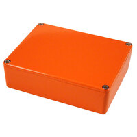 Hammond 1590XXOR Aluminium 'Stomp Box' Enclosure Orange (145 x 121 x 39mm)