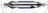 DORMER A225 HSS CENTRE DRILL BS1 1/8 INCH