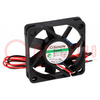 Lüfter: DC; axial; 12VDC; 45x45x10mm; 19,9m3/h; 32,5dBA; Vapo; 26AWG