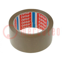 Packing tapes; L: 66m; Width: 48mm; Thick: 47.5um; brown