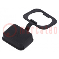 Accessories: protection cover; 4761; black; IP67,IP69K; -25÷120°C