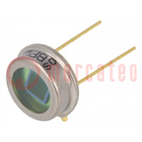Fotodiode; TO5; THT; 550nm; 350÷820nm; 55°; 2nA; transparant; 250mW