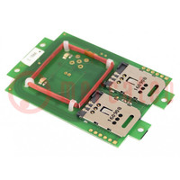 RFID-lezer; 4,3÷5,5V; I2C,RS232,serial,USB; antenne; 76x49x14mm