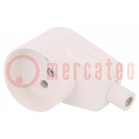 Connector: AC supply; female; socket; 2P; 250VAC; 16A; Type: round