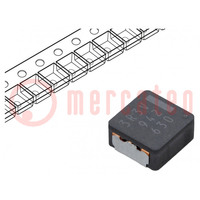 Inductor: wire; SMD; 3.3uH; 7.6A; 14.1mΩ; ±20%; 8.5x8x4mm; -40÷150°C
