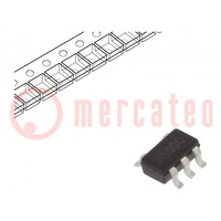 IC: power switch; high-side,USB switch; 0,5A; Ch: 1; P-Channel; SMD