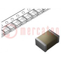 Capacitor: ceramic; MLCC; 100uF; 6.3V; X6S; ±20%; SMD; 1812