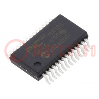 IC: mikrokontroler PIC; 64kB; 2,3÷3,6VDC; SMD; SSOP28; PIC32