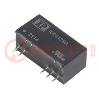 Converter: DC/DC; 2W; Uin: 18÷36V; Uout: 12VDC; Iout: 167mA; SIP; THT