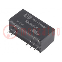 Converter: DC/DC; 2W; Uin: 4.5÷9V; Uout: 5VDC; Iout: 500mA; SIP; THT