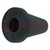 Grommet; Ømount.hole: 16.5mm; rubber; black; Panel thick: max.2mm