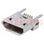 Contact; USB B micro; op PCB; SMT; PIN: 5; verticaal; USB 2.0