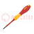 Screwdriver; insulated; Phillips; PH0; 60mm; SoftFinish® electric