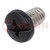 Screw; M4x6.4; 0.7; Head: cheese head; Phillips,slotted; brass