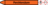 Rohrmarkierer mit Gefahrenpiktogramm - Perchlorsäure, Orange, 5.2 x 50 cm, Rot