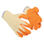 Latex Orange Gloves 12prs Large 62043