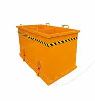 Eichinger Klappbodenbehälter Sortiersystem, 2x900 Liter reinorange