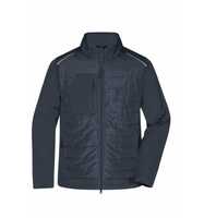 James & Nicholson Softshelljacke Materialmix Herren JN1820 Gr. 6XL carbon/carbon