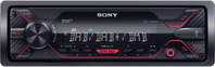 Sony DSX-A310DAB Media-Tuner AUX/USB/iPod/DAB+ rot