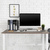Schreibtisch / Computertisch WORKSPACE LIGHT I 120 x 60 cm walnuss / weiß hjh OFFICE