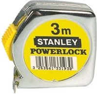 Taschenbandmaß Metallgeh. 3m/12,7 mm Stanley