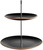 Etagere Palime rund; 25x26 cm (ØxH); schwarz; rund