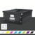 Archivbox Click & Store WOW Groß, Graukarton, schwarz