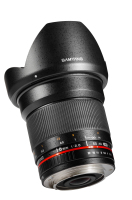 Samyang 16mm f/2.0 Sony A MILC Schwarz