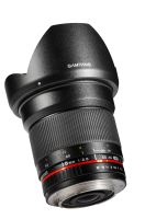 Samyang 16mm f/2.0 Canon M MILC Fekete