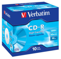 Verbatim CD-R High Capacity 800 MB 10 dB