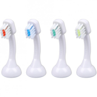 Emmi-dent 65001 toothbrush head 4 pc(s) Blue, Green, Red, White, Yellow