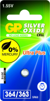GP Batteries Silver Oxide Cell 364 Batería de un solo uso SR60 Óxido de plata