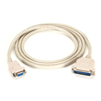 Black Box EVMTBMC-0050 serial cable White 15.2 m DB25 DB9