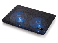 Conceptronic CNBCOOLPAD2F notebook cooling pad 39,6 cm (15.6") Zwart