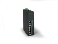 LevelOne 5-Port Fast Ethernet Industrial Switch, -40°C to 75°C