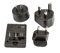 Intermec 213-029-001 power plug adapter Black