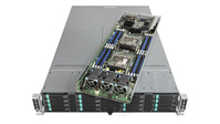 Intel VRN2224THY6 sistema barebone per server Intel® C612 LGA 2011-v3 Armadio (2U) Nero, Argento