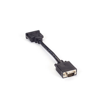 Black Box VA-VGA-DVII video kabel adapter 2,03 m VGA (D-Sub) DVI-I Zwart