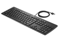 HP 803181-DX1 teclado USB Nórdico Negro