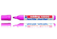 Edding Textielmarker e-4500 Permanent-Marker Pink